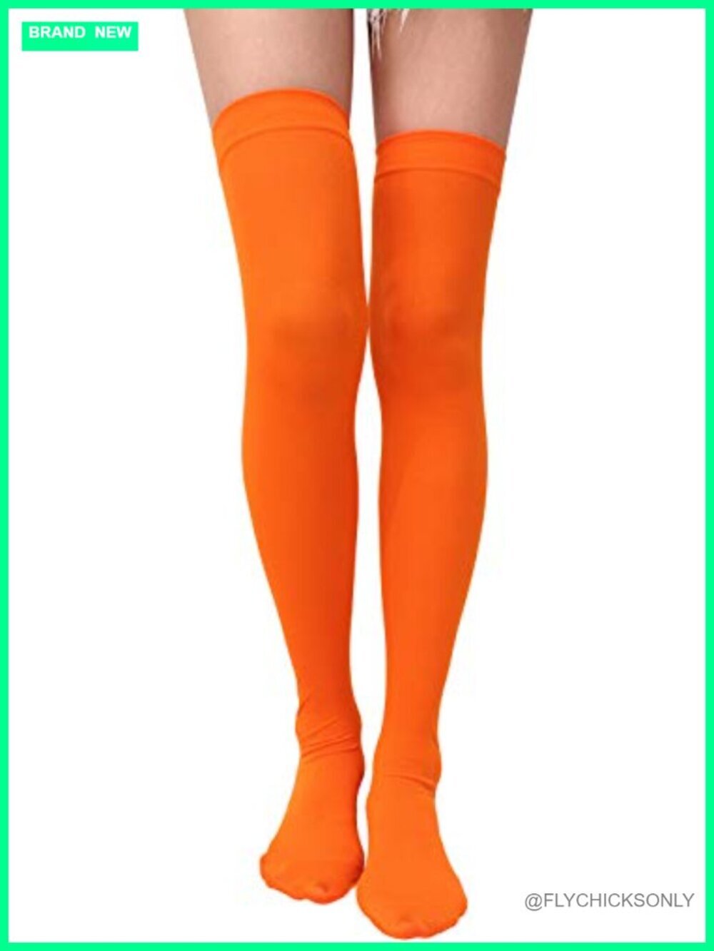 Thigh High Socks Extra Long Stretchy Opaque Over Knee Daily Wear